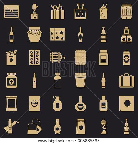 Housing Stock Icons Set. Simple Set Of 36 Housing Stock Vector Icons For Web For Any Design