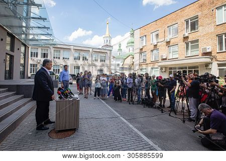 Chairman Of The European Solidarity Party Petro Poroshenko