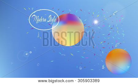 Clear Space Fantasy. Plain Colorific Illustration.  Background Texture, Texture. Cyan Colored Backgr