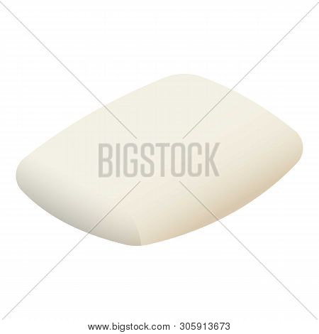 Soft Pillow Icon. Isometric Of Soft Pillow Vector Icon For Web Design Isolated On White Background