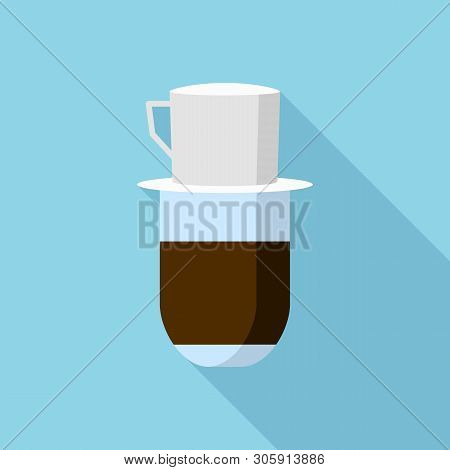 Vietnam Drink Icon. Flat Illustration Of Vietnam Drink Vector Icon For Web Design