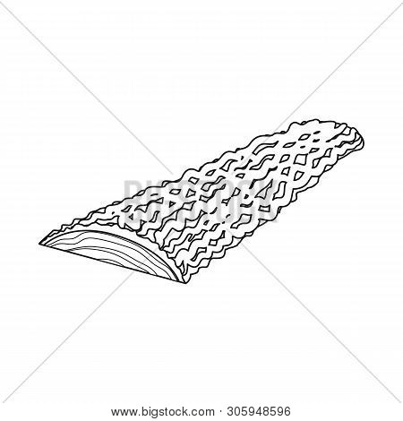 Vector Illustration Of Timber And Sawdust Logo. Collection Of Timber And Pine  Stock Symbol For Web.