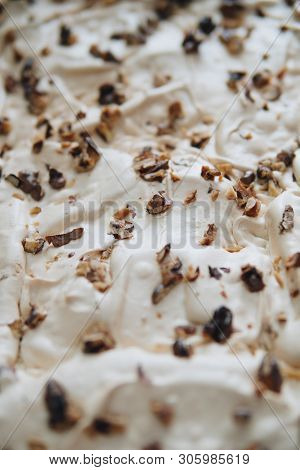 Meringue On The Top Of A Cake