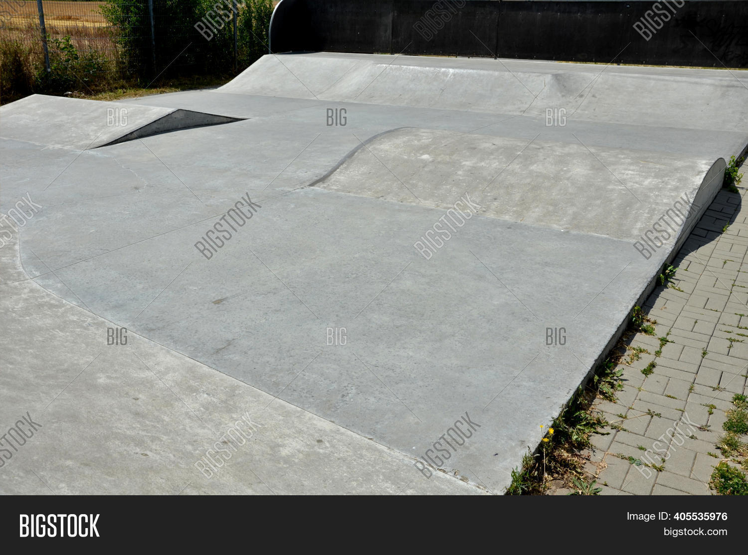Concrete Skateboard Image & Photo (Free Trial) Bigstock