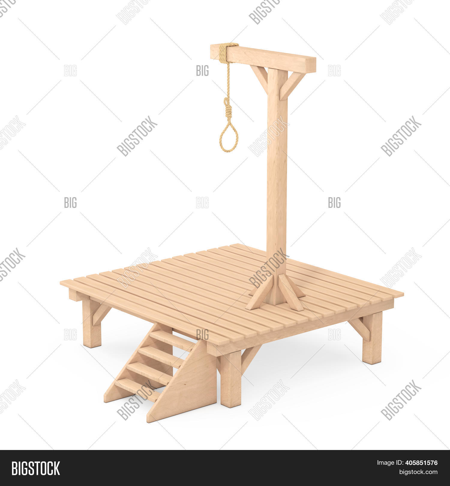 Wooden Gallows Hanging Image & Photo (Free Trial) Bigstock