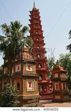 Tran Quoc Pagoda, Hanoi, Vietnam