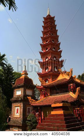Tran Quoc Pagoda, Hanoi, Vietnam