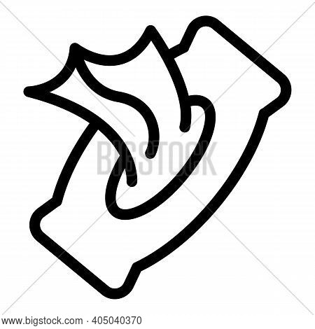 Baby Wet Wipes Icon. Outline Baby Wet Wipes Vector Icon For Web Design Isolated On White Background