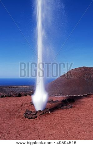 Vapor orifício, Lanzarote.