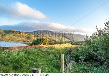 This Is Lough Finn In Fintown In Donegal Ireland