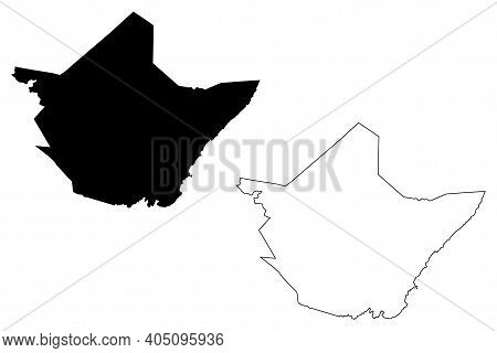 Greenbrier County, State Of West Virginia (u.s. County, United States Of America, Usa, U.s., Us) Map