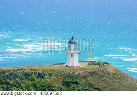 View Of The Cape Reinga Lighthouse, Northland, North Island, New Zealand