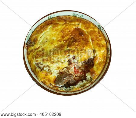 Bulgarian Drob Sarma -main Course Offering Popular In Bulgaria And Other Eastern European Countries,