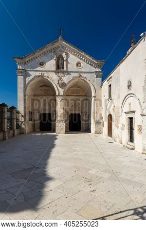 Sanctuary of San Michele Arcangelo, UNESCO site, Monte Santangelo, Puglia, Italy