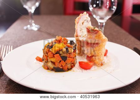 salata tavuk