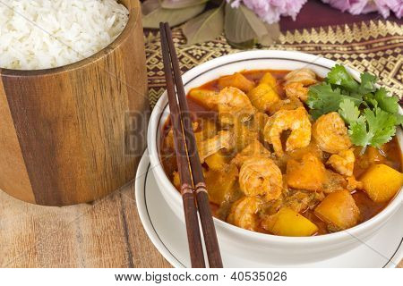 Udang Masak Lemak Nenas