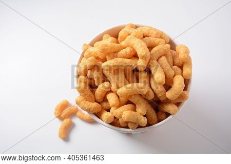 Israeli Famous Snack Bamba - Made Of Peanut Butter. Peanut Flips Or Peanut Puffs