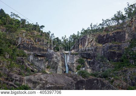 Yuruga, Australia - May 7, 2015: Jourama Falls In Queensland