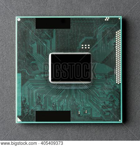 CPU processor motherboard computer mockup