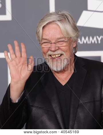 LOS ANGELES - helmikuu 12: BOB SEGER saapuu Grammy Awards 2012 12 helmikuu 2012 Los Angeles