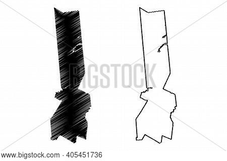 Herkimer County, New York State (u.s. County, United States Of America, Usa, U.s., Us) Map Vector Il