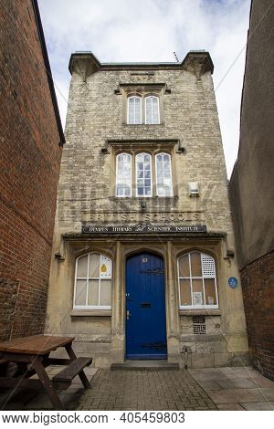 Devizes, Wiltshire, Uk, August 25 2020. The Literary And Scientific Institute Was Originally Built A