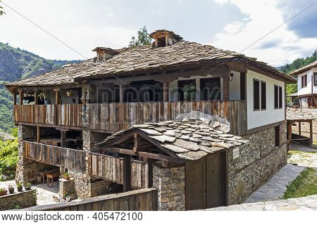 Village Of Kovachevitsa With Nineteenth Century Houses, Bulgaria