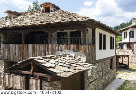 Village Of Kovachevitsa With Nineteenth Century Houses, Bulgaria