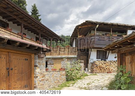 Village Of Kovachevitsa With Nineteenth Century Houses, Bulgaria