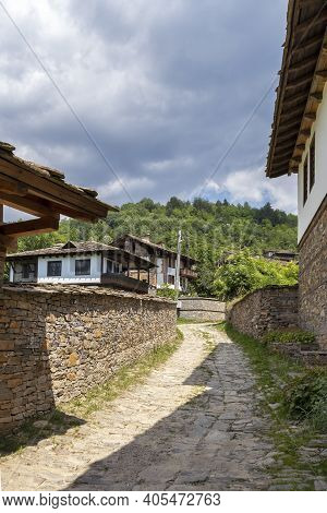 Village Of Kovachevitsa With Nineteenth Century Houses, Bulgaria