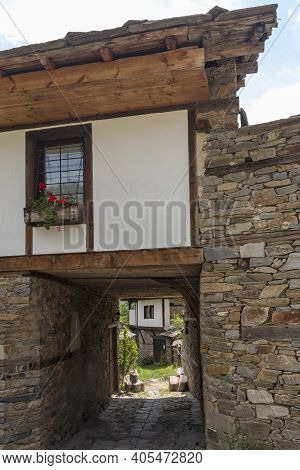Village Of Kovachevitsa With Nineteenth Century Houses, Bulgaria