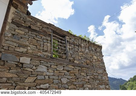 Village Of Kovachevitsa With Nineteenth Century Houses, Bulgaria