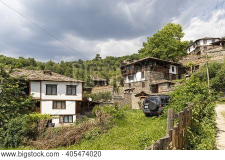 Village Of Kovachevitsa With Nineteenth Century Houses, Bulgaria