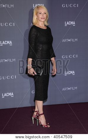 LOS ANGELES - 27 Ott: ELLEN BARKIN arriva agli host LACMA Art 2012 + Film Gala il 27 ottobre, 