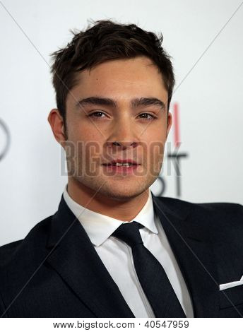 LOS ANGELES - NOV 03: Ed Westwick Ankunft 