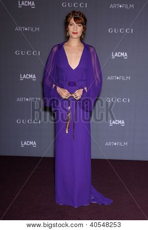 LOS ANGELES - OCT 27: FLORENCE WELCH ankommer til LACMA værter 2012 kunst + Film Gala på 27 oktober