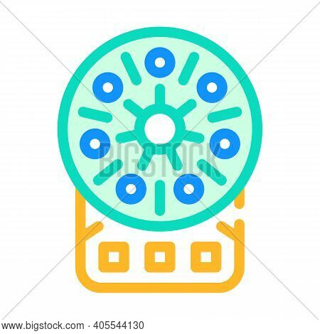 Centrifuge Laboratory Equipment Color Icon Vector Illustration