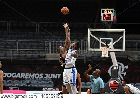 Rio, Brazil - January 28, 2021  Paranhos Of Unifacisa During The Men's New Brazilian Basketball (nbb