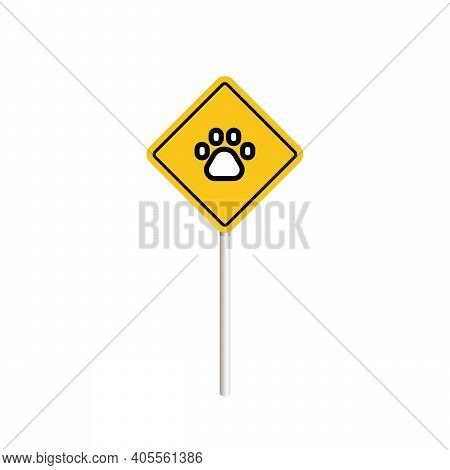 Pets Signs Set. Please Clean Up After Your Pet