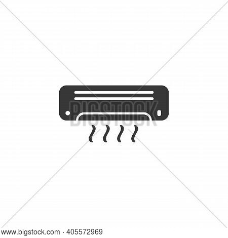 Air Conditioning Icon Design Vector Template On White
