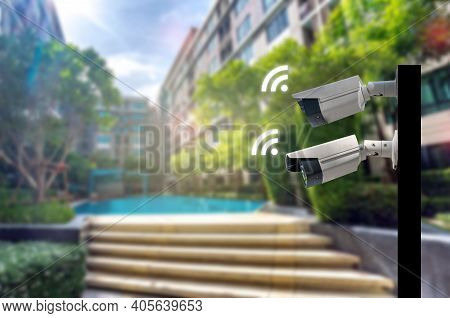 Cctv Camera System On Pillar Wifi Technologymulti-angle Cctv On Pillar 360 Degree System Outdoor Com