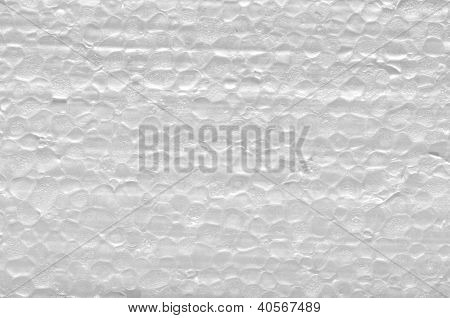 Textura de espuma de poliestireno