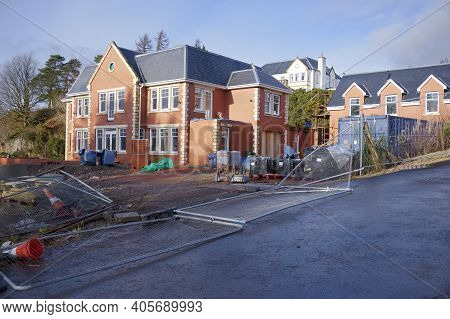 Luxury New House Being Built In Kilmacolm Scotland