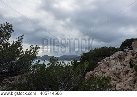 Nature View In Cala Ratjada, Mallorca, Spain.