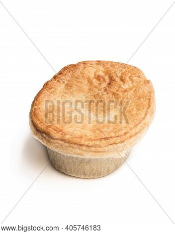 Pukka  Pie Pasty Isolated On White Background