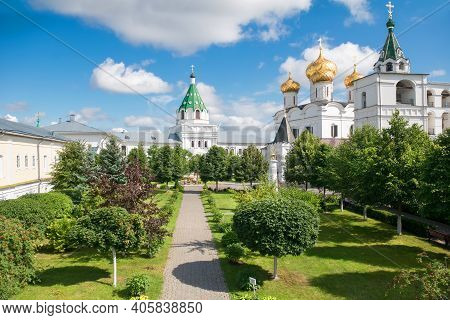 The Architectural Ensemble Of The Holy Trinity Ipatiev Monastery. Ipatiev Monastery In The Western P