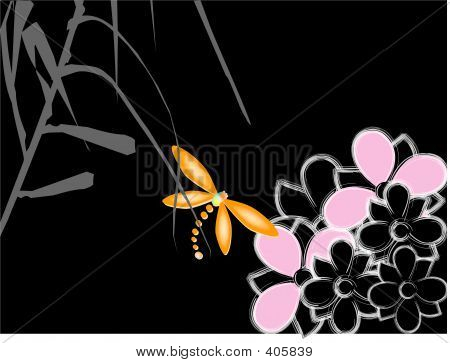 Kukkia ja Dragon-Fly