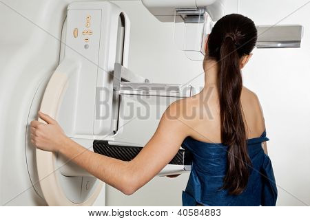 Žena mamogram X-ray Test