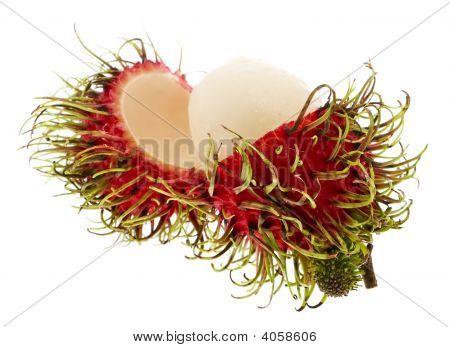 Rambutan, exotischen Früchten