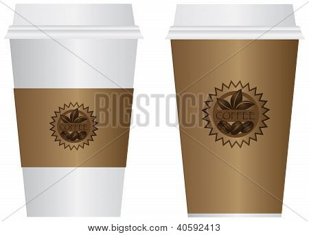 Café à Go tasses Illustration